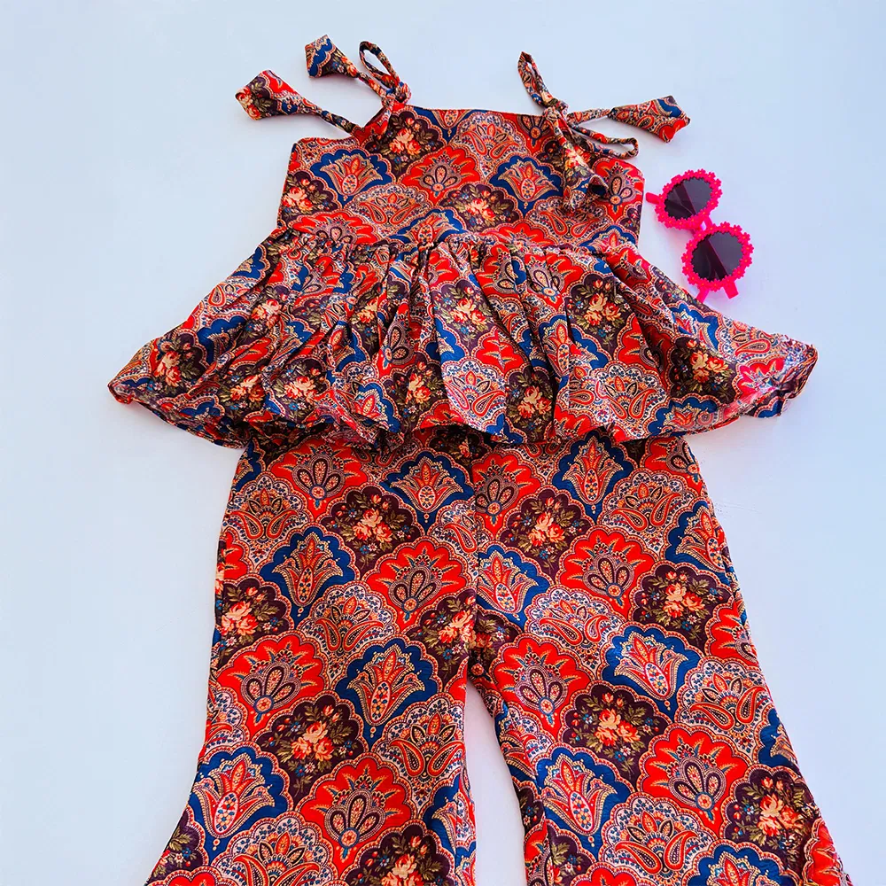 Bell Bottoms with a Nice Frill Top