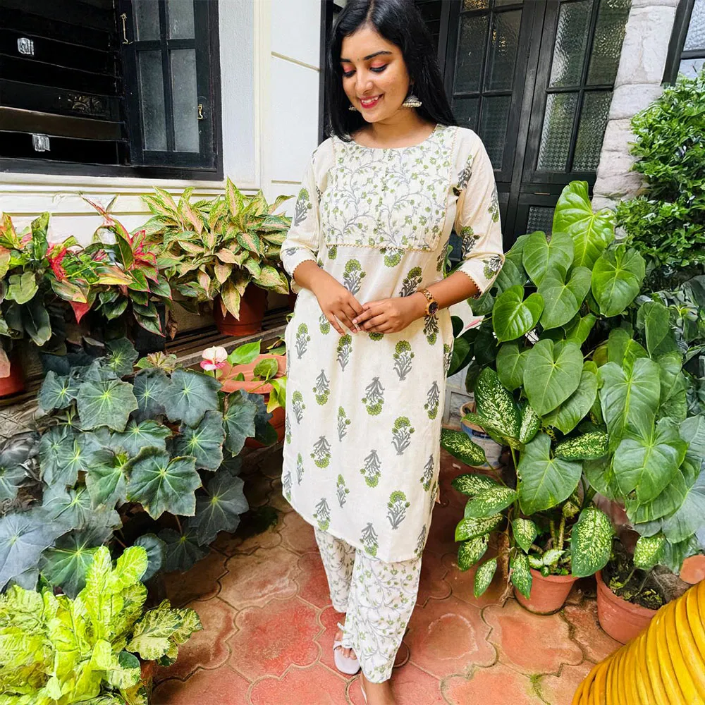 2 piece cotton set for everyday wear